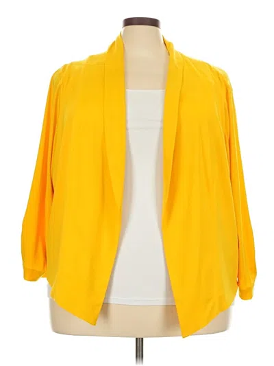 Pre-owned Torrid Cardigan Sweater In Yellow
