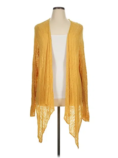 Pre-owned Torrid Cardigan Sweater In Yellow