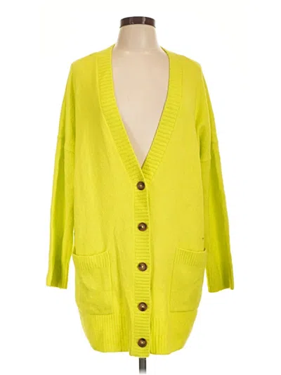 Pre-owned Torrid Cardigan Sweater In Yellow