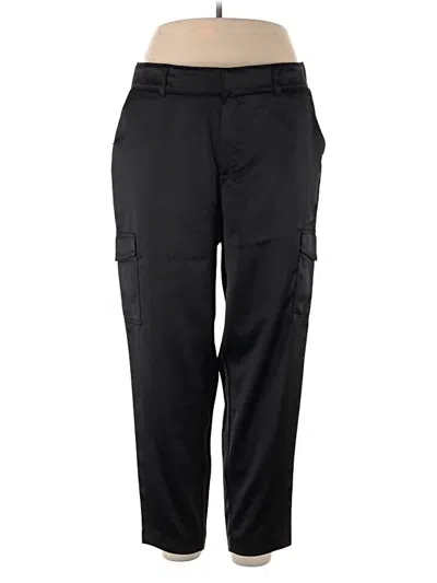 Pre-owned Torrid Cargo Pants In Black