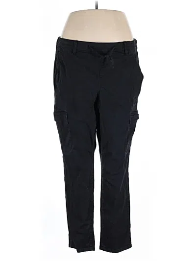 Pre-owned Torrid Cargo Pants In Black