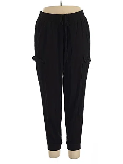Pre-owned Torrid Cargo Pants In Black