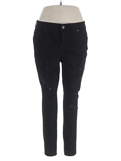 Pre-owned Torrid Cargo Pants In Black