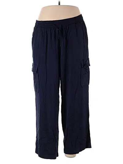 Pre-owned Torrid Cargo Pants In Blue