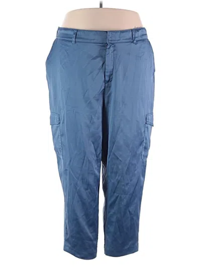 Pre-owned Torrid Cargo Pants In Blue