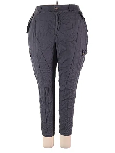 Pre-owned Torrid Cargo Pants In Gray