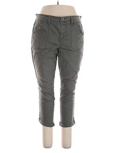 Pre-owned Torrid Cargo Pants In Green
