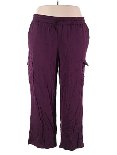 Pre-owned Torrid Cargo Pants In Purple