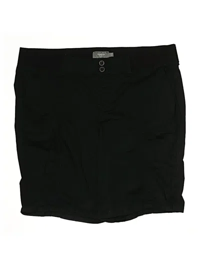 Pre-owned Torrid Cargo Shorts In Black