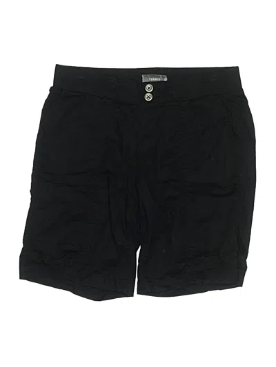 Pre-owned Torrid Cargo Shorts In Black