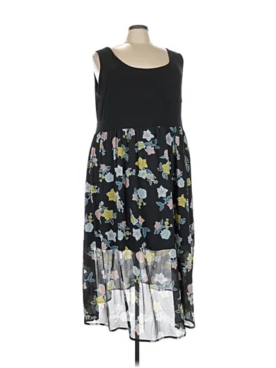 Pre-owned Torrid Casual Dress In Black