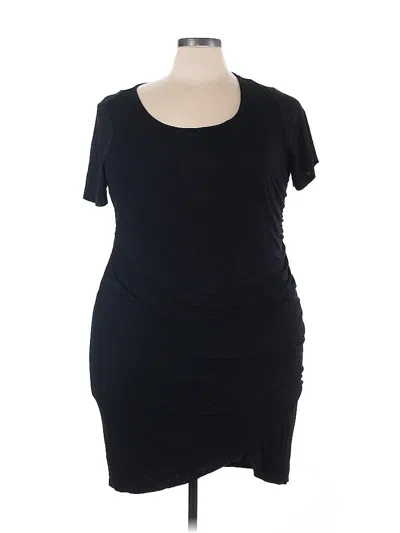 Pre-owned Torrid Casual Dress In Black