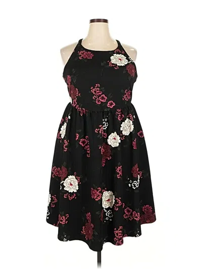 Pre-owned Torrid Casual Dress In Black