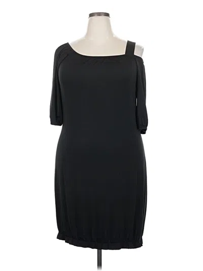 Pre-owned Torrid Casual Dress In Black