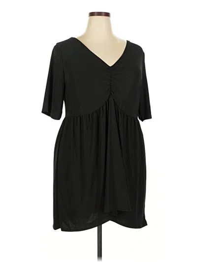 Pre-owned Torrid Casual Dress In Black