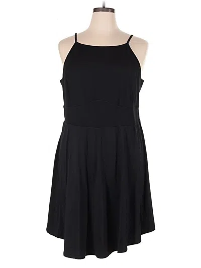 Pre-owned Torrid Casual Dress In Black