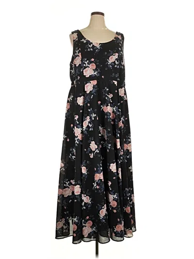 Pre-owned Torrid Casual Dress In Black