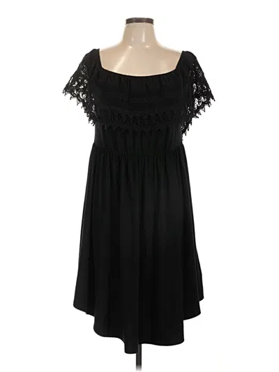 Pre-owned Torrid Casual Dress In Black