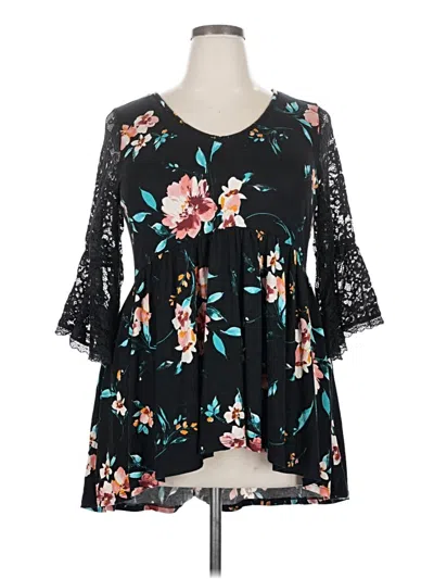 Pre-owned Torrid Casual Dress In Black