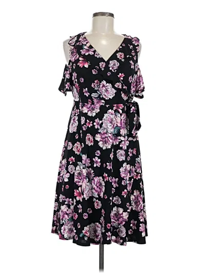 Pre-owned Torrid Casual Dress In Black