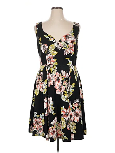 Pre-owned Torrid Casual Dress In Black
