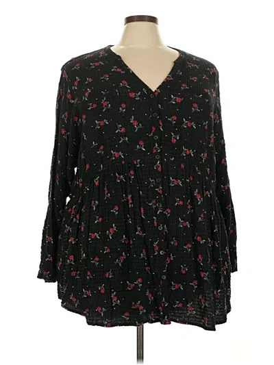 Pre-owned Torrid Casual Dress In Black