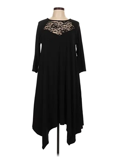 Pre-owned Torrid Casual Dress In Black