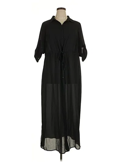 Pre-owned Torrid Casual Dress In Black