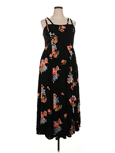 Pre-owned Torrid Casual Dress In Black