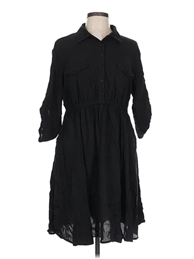 Pre-owned Torrid Casual Dress In Black