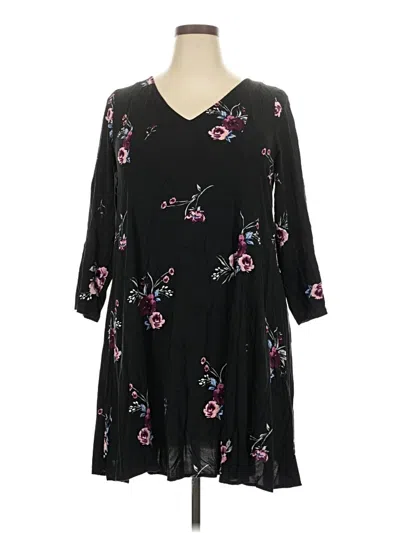 Pre-owned Torrid Casual Dress In Black