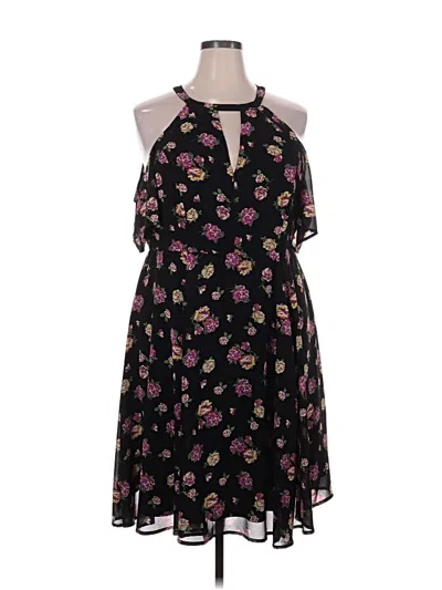 Pre-owned Torrid Casual Dress In Black
