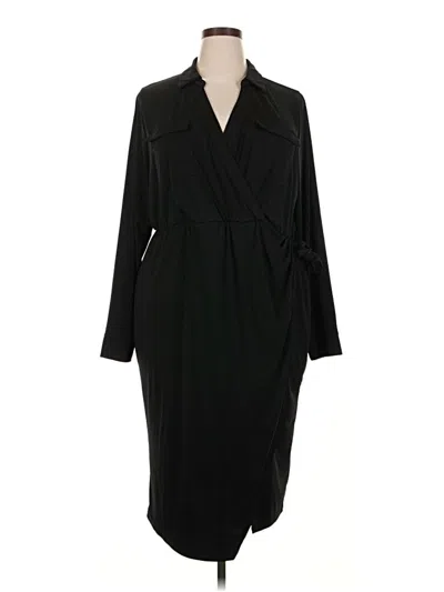 Pre-owned Torrid Casual Dress In Black