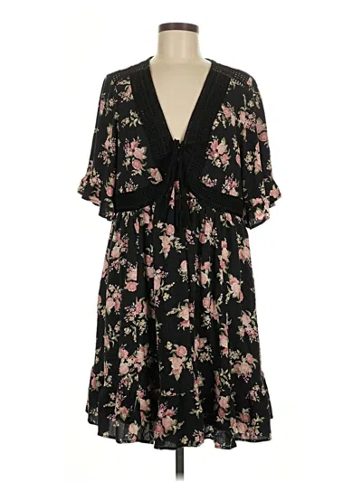 Pre-owned Torrid Casual Dress In Black