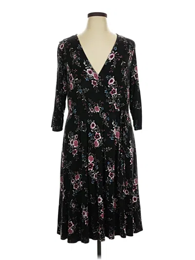 Pre-owned Torrid Casual Dress In Black