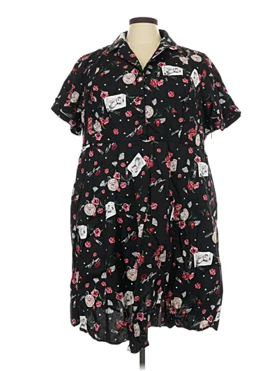 Pre-owned Torrid Casual Dress In Black