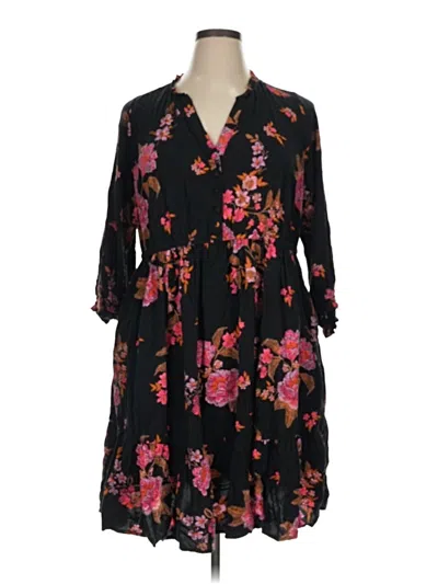 Pre-owned Torrid Casual Dress In Black