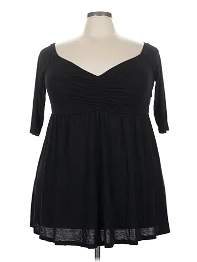 Pre-owned Torrid Casual Dress In Black