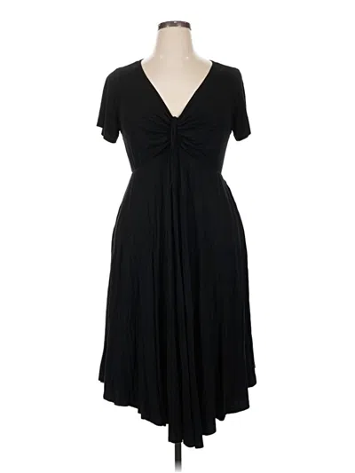 Pre-owned Torrid Casual Dress In Black