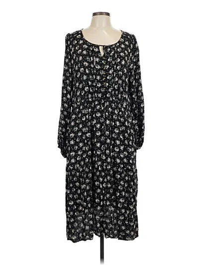 Pre-owned Torrid Casual Dress In Black