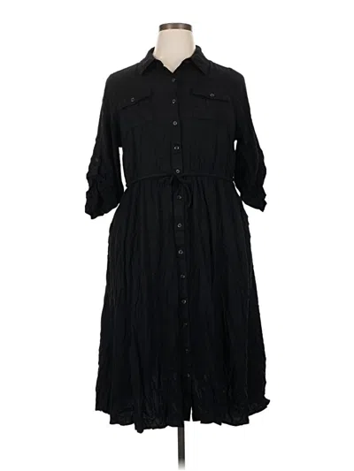 Pre-owned Torrid Casual Dress In Black