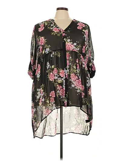 Pre-owned Torrid Casual Dress In Black