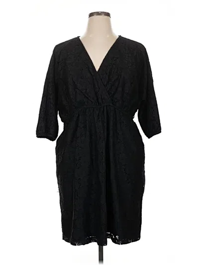 Pre-owned Torrid Casual Dress In Black