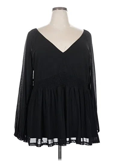 Pre-owned Torrid Casual Dress In Black