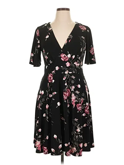 Pre-owned Torrid Casual Dress In Black