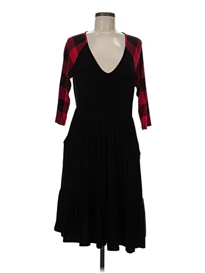 Pre-owned Torrid Casual Dress In Black