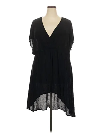 Pre-owned Torrid Casual Dress In Black