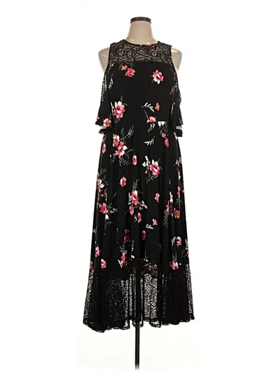 Pre-owned Torrid Casual Dress In Black