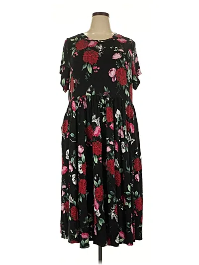 Pre-owned Torrid Casual Dress In Black