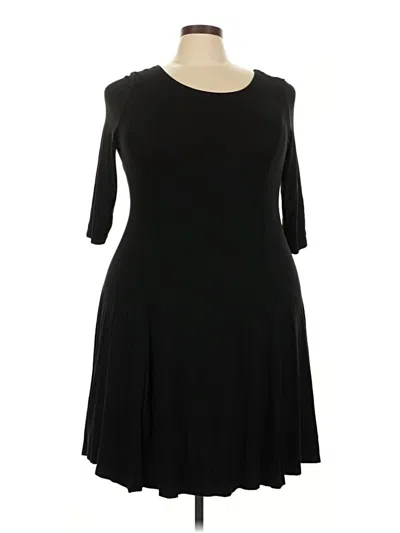 Pre-owned Torrid Casual Dress In Black